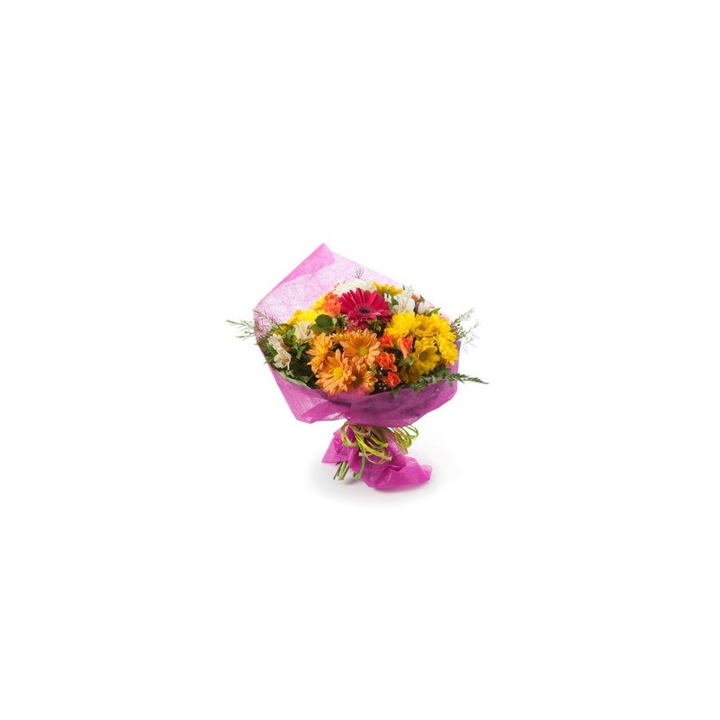 Buchet de margarete in nuante de galben