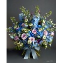 Buchet De Lux -Albastru Cer