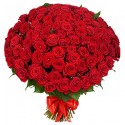 Ramo de Rosas Rojas y Blancas