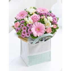 flowers in purse