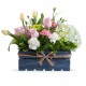 Mix of wooden flowers