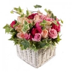 Cesto meraviglia di rose 