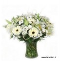 La combinaison de fleurs Blanches, rural