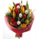 Ramo de tulipanes de colores
