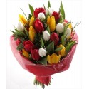 Ramo de tulipanes de colores