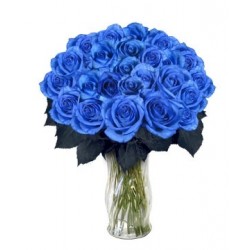 Bouquet grande di  Rose Blu