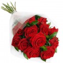 12rose rouge dans le package